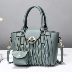Rhombus Quilted Shoulder Bag Crossbody Hand Bag