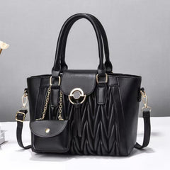 Rhombus Quilted Shoulder Bag Crossbody Hand Bag
