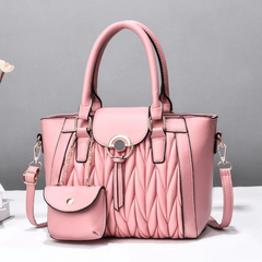 Rhombus Quilted Shoulder Bag Crossbody Hand Bag