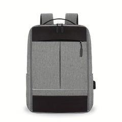 3PCS Laptop Computer Backpack USB Charging Travel Bag Daypack Business School