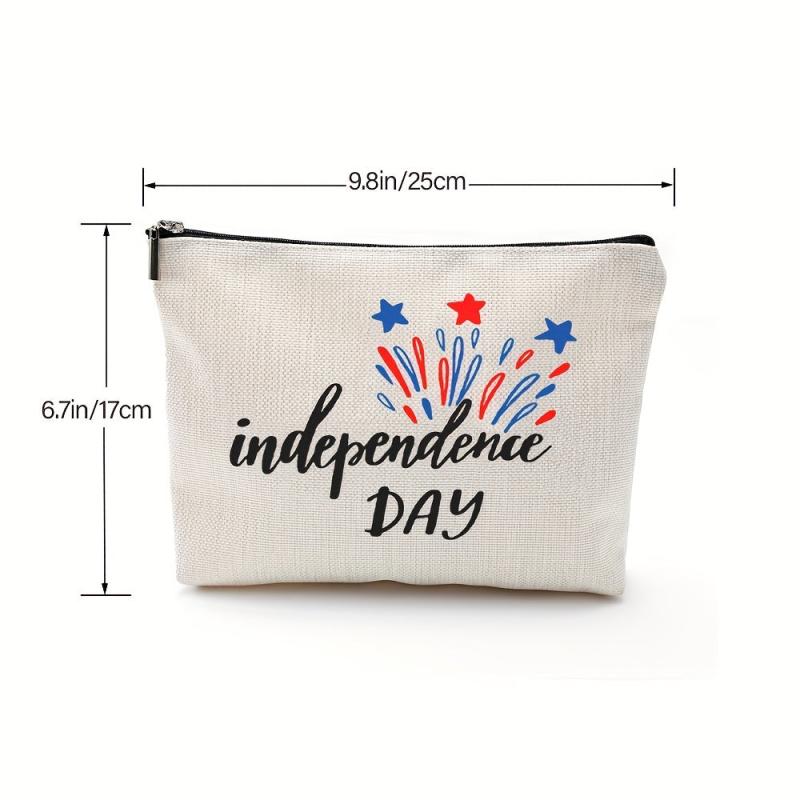 American Independence Cosmetics Bag Toiletry Travel Storage