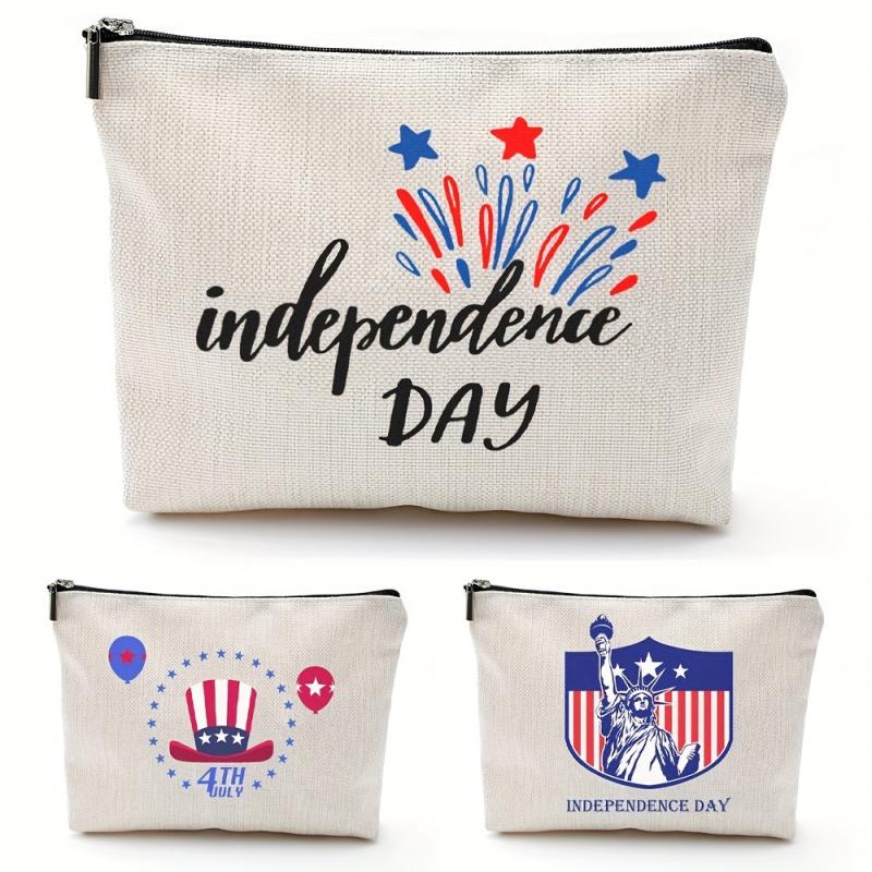 American Independence Cosmetics Bag Toiletry Travel Storage
