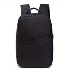 Casual Colorblock Business Trip Bag Versatile Laptop Storage Backpack
