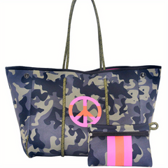 Large Capacity Waterproof Shoulder Bag Multifunctional Tote Bag