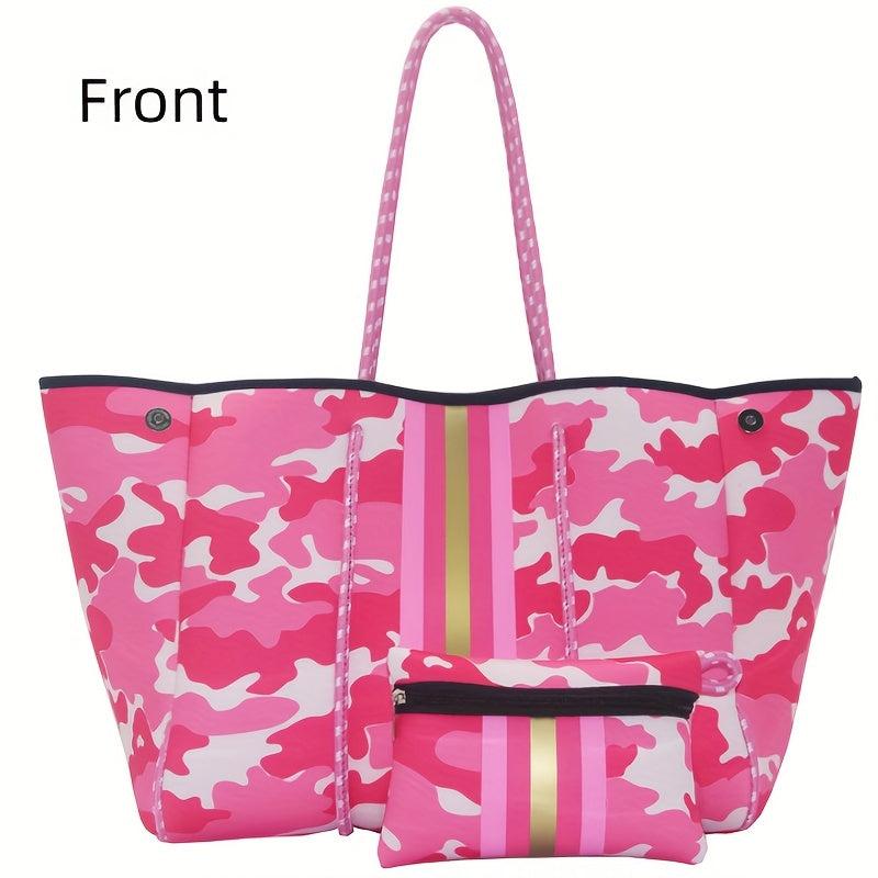 Large Capacity Waterproof Shoulder Bag Multifunctional Tote Bag