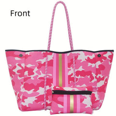 Large Capacity Waterproof Shoulder Bag Multifunctional Tote Bag