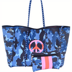 Large Capacity Waterproof Shoulder Bag Multifunctional Tote Bag