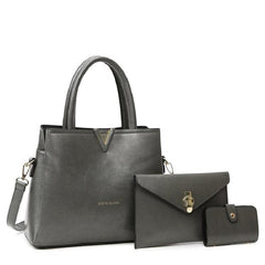 Classic PU Leather Bucket Bag Casual Crossbody & Shoulder Bag
