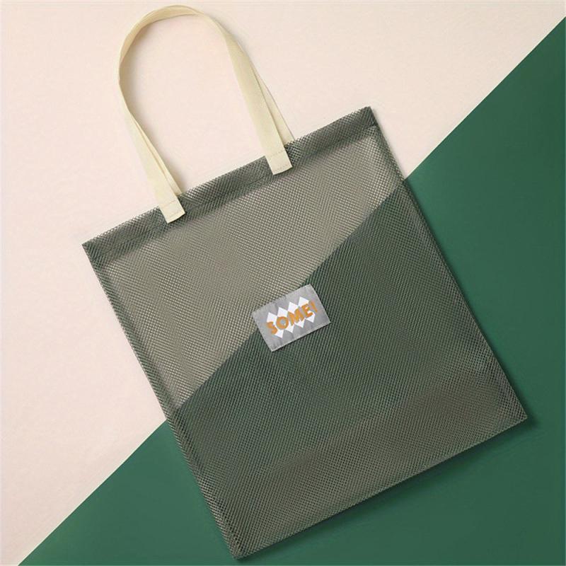 Portable Mesh Shopping Bag Household Hanging Bag Creative Storage Handbag