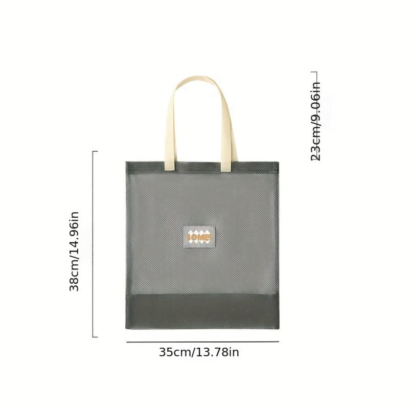 Portable Mesh Shopping Bag Household Hanging Bag Creative Storage Handbag