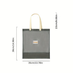 Portable Mesh Shopping Bag Household Hanging Bag Creative Storage Handbag