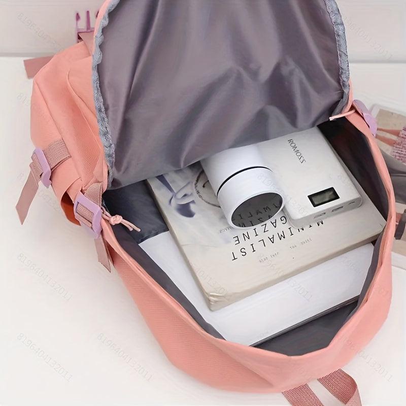 Large Capacity School Bag Women's Student Junior High School Girl Backpack