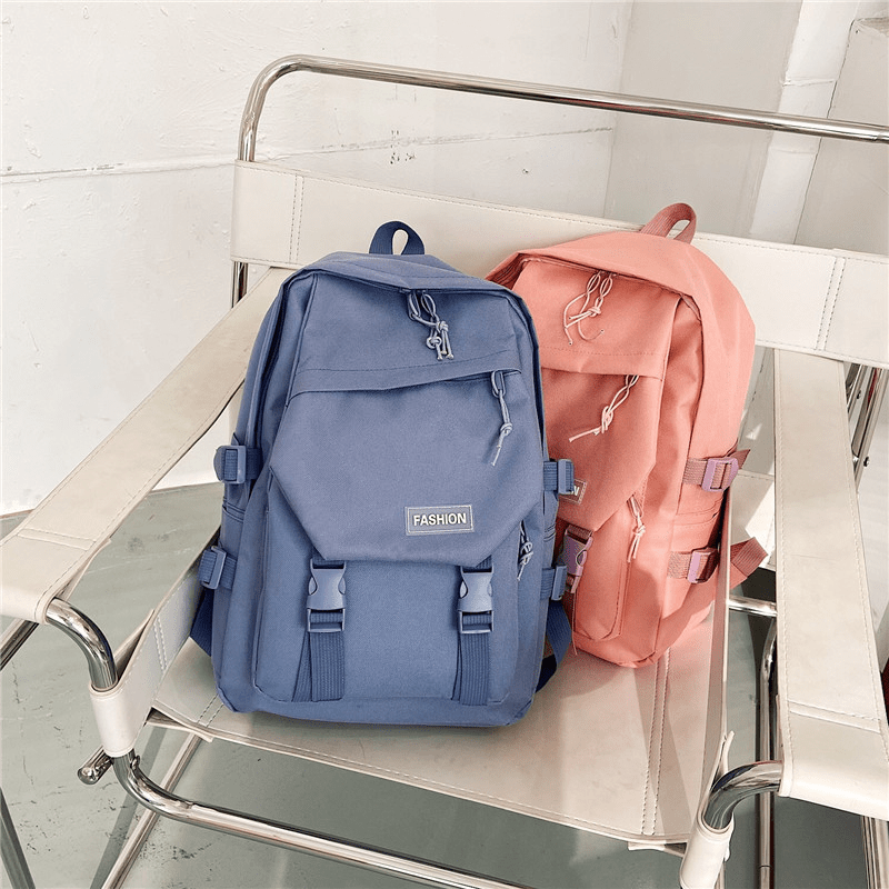 Large Capacity School Bag Women's Student Junior High School Girl Backpack