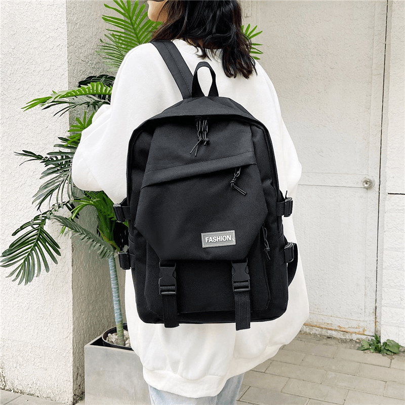 Large Capacity School Bag Women's Student Junior High School Girl Backpack