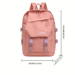 Large Capacity School Bag Women's Student Junior High School Girl Backpack