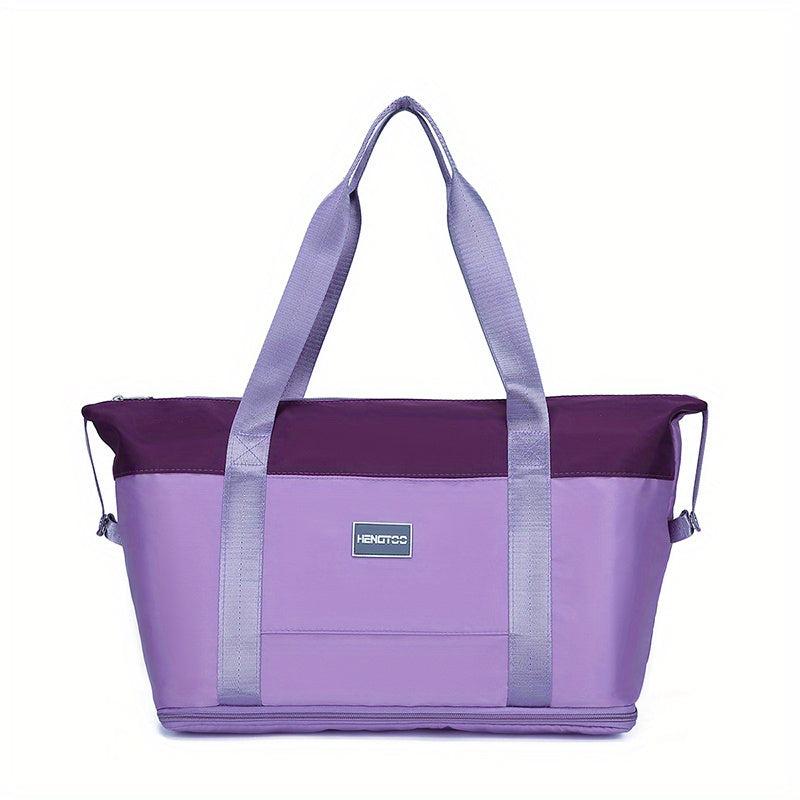 Portable Foldable Duffle Bag for Travel & Fitness Storage