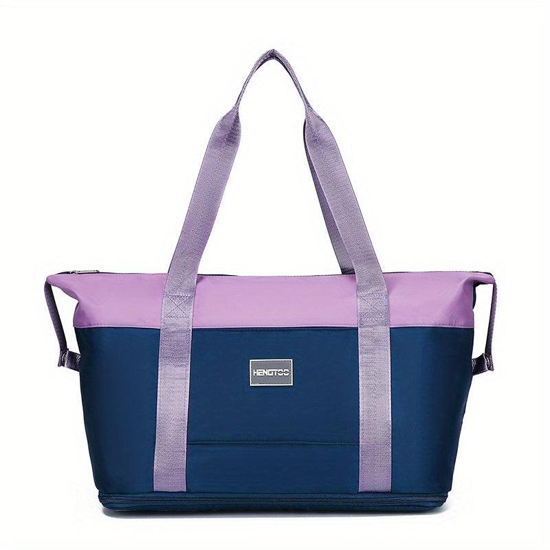 Portable Foldable Duffle Bag for Travel & Fitness Storage