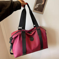 Large Capacity Travel Duffle Bag Gym Weekender Overnight Bag