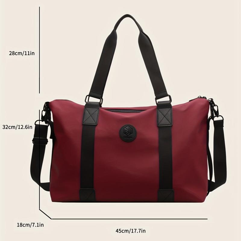 Large Capacity Travel Duffle Bag Gym Weekender Overnight Bag