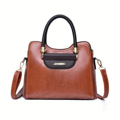2pcs Retro Style Tote Bag Set for Women