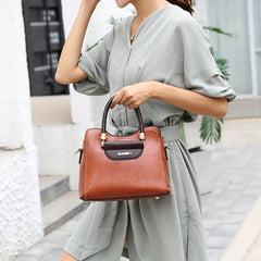 2pcs Retro Style Tote Bag Set for Women