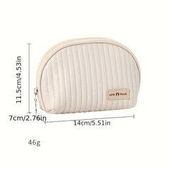 Ultrasonic Embossed Cosmetic Bag Handbag Large Capacity Travel Portable Toiletry