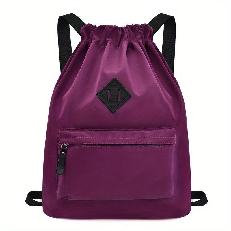 Large Capacity Sports Bag Versatile Outdoor Drawstring Backpack