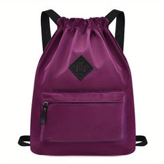 Large Capacity Sports Bag Versatile Outdoor Drawstring Backpack