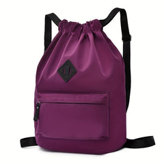 Large Capacity Sports Bag Versatile Outdoor Drawstring Backpack