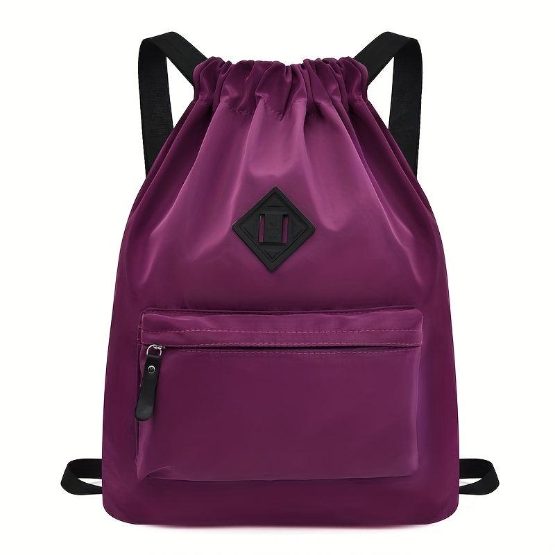 Large Capacity Sports Bag Versatile Outdoor Drawstring Backpack