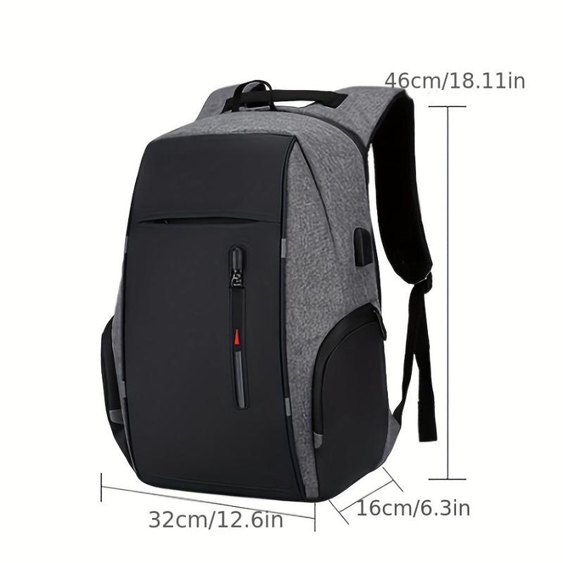 Large Capacity Laptop Backpack with USB Charging