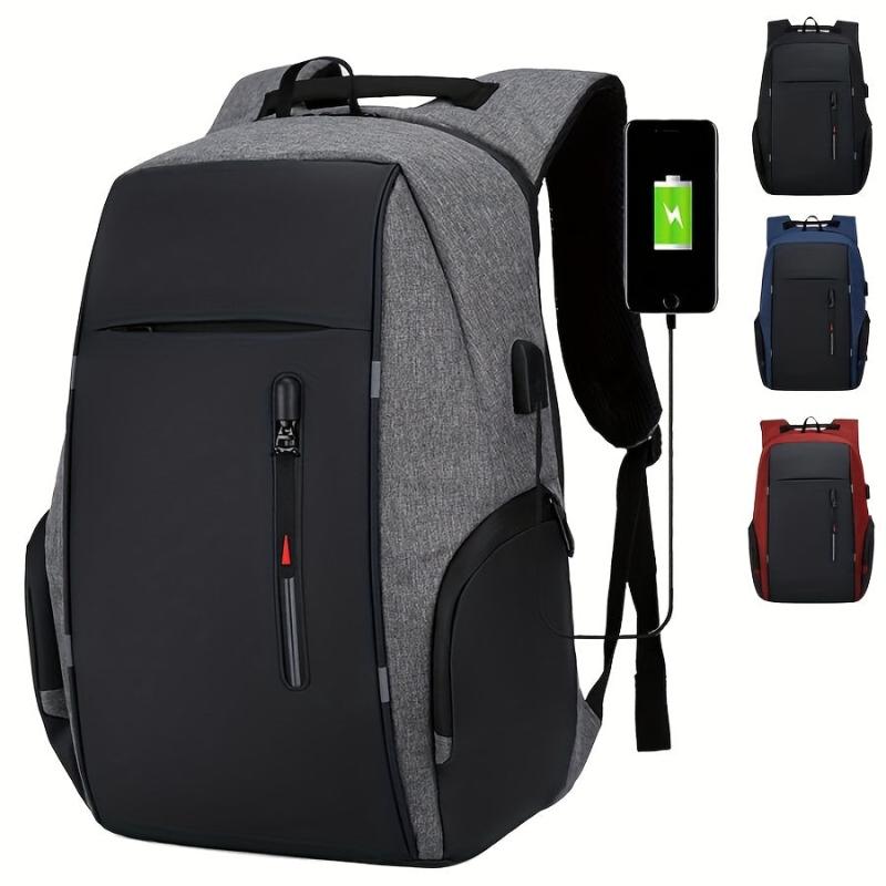 Large Capacity Laptop Backpack with USB Charging