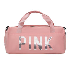 Sequins Decor Sports Bag Large Capacity Duffle Bag for Travel