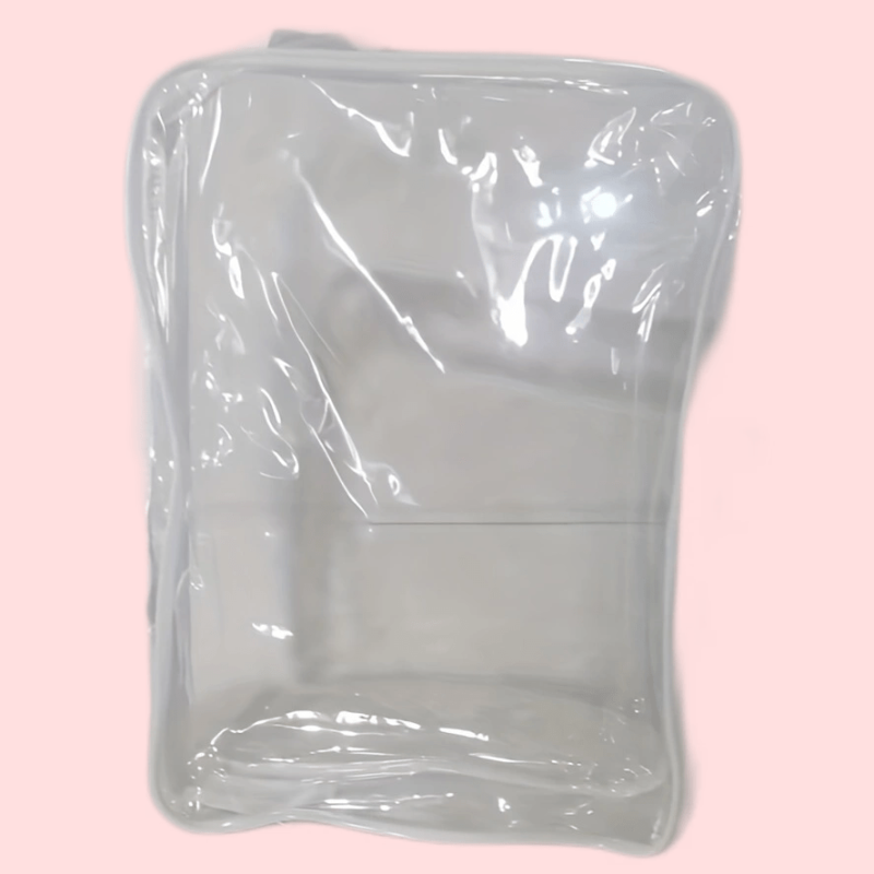 Transparent Portable Cosmetics Bag Waterproof Toiletry Travel Storage Bag