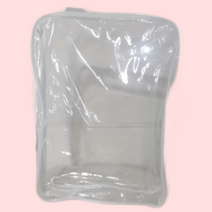 Transparent Portable Cosmetics Bag Waterproof Toiletry Travel Storage Bag