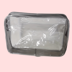 Transparent Portable Cosmetics Bag Waterproof Toiletry Travel Storage Bag