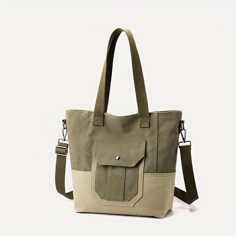 Large Capacity Canvas Tote Bag Women's Handbag & Purse