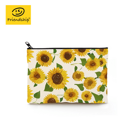 Sunflower Flowers Toiletry Bag for Men and Women