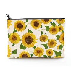 Sunflower Flowers Toiletry Bag for Men and Women