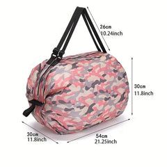 Pattern Storage Shoulder Bag Large Capacity Versatile Sports Bag