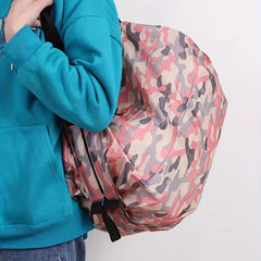 Pattern Storage Shoulder Bag Large Capacity Versatile Sports Bag