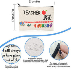 Waterproof Graduation Words Print Makeup Bag