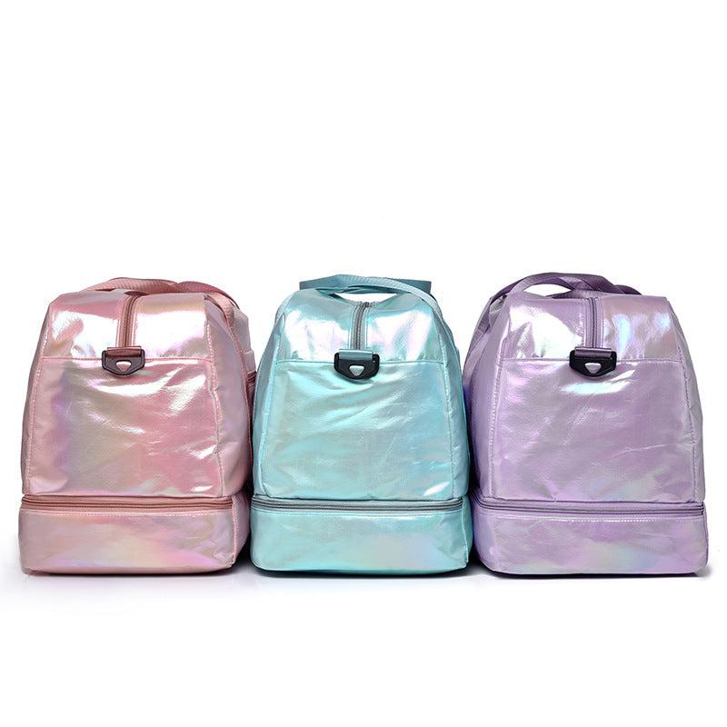 Large Capacity Carry on Tote Nylon Lightweight Luggage Weekender Bag