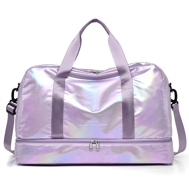 Large Capacity Carry on Tote Nylon Lightweight Luggage Weekender Bag