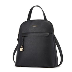 3pcs Women's Hand Backpack Set Zipper Bookbag & Crossbody Bag & Small Chain Shou