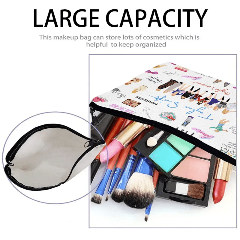 Teacher Makeup Pouch Cosmetic Bags Christmas Gift