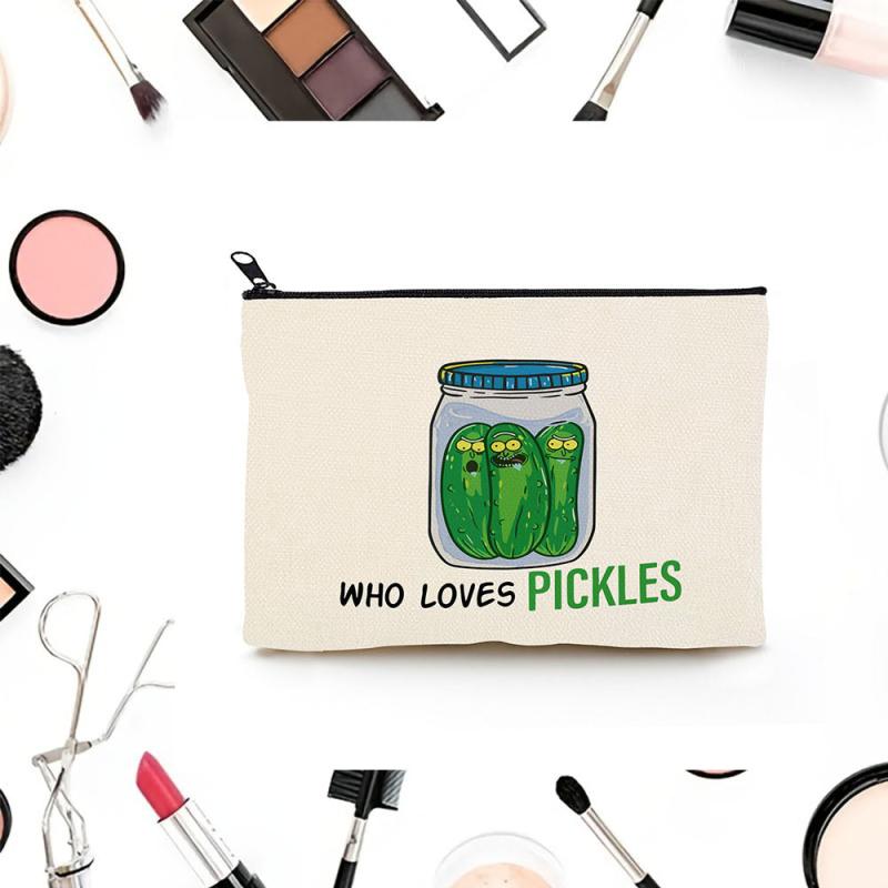 Cucumber Makeup Kit Waterproof Cosmetic Bag