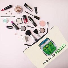 Cucumber Makeup Kit Waterproof Cosmetic Bag
