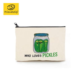 Cucumber Makeup Kit Waterproof Cosmetic Bag