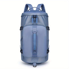 Large Capacity Barrel Backpack Nylon Durable Lightweight Travel Backpack